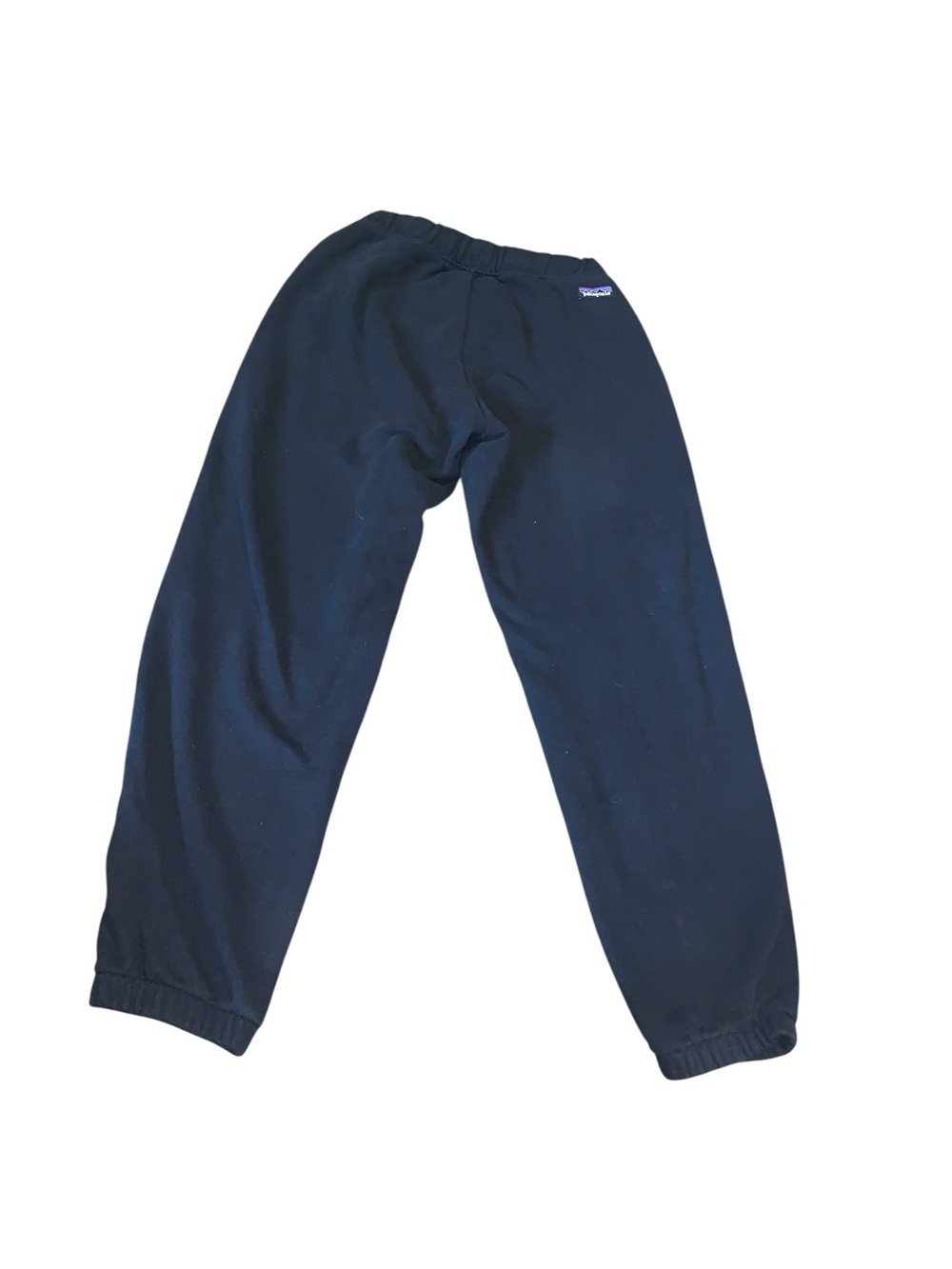 Patagonia Black P-6 Label Uprisal Sweatpants Joggers XS Fleece Elastic Waist - Picture 2 of 9